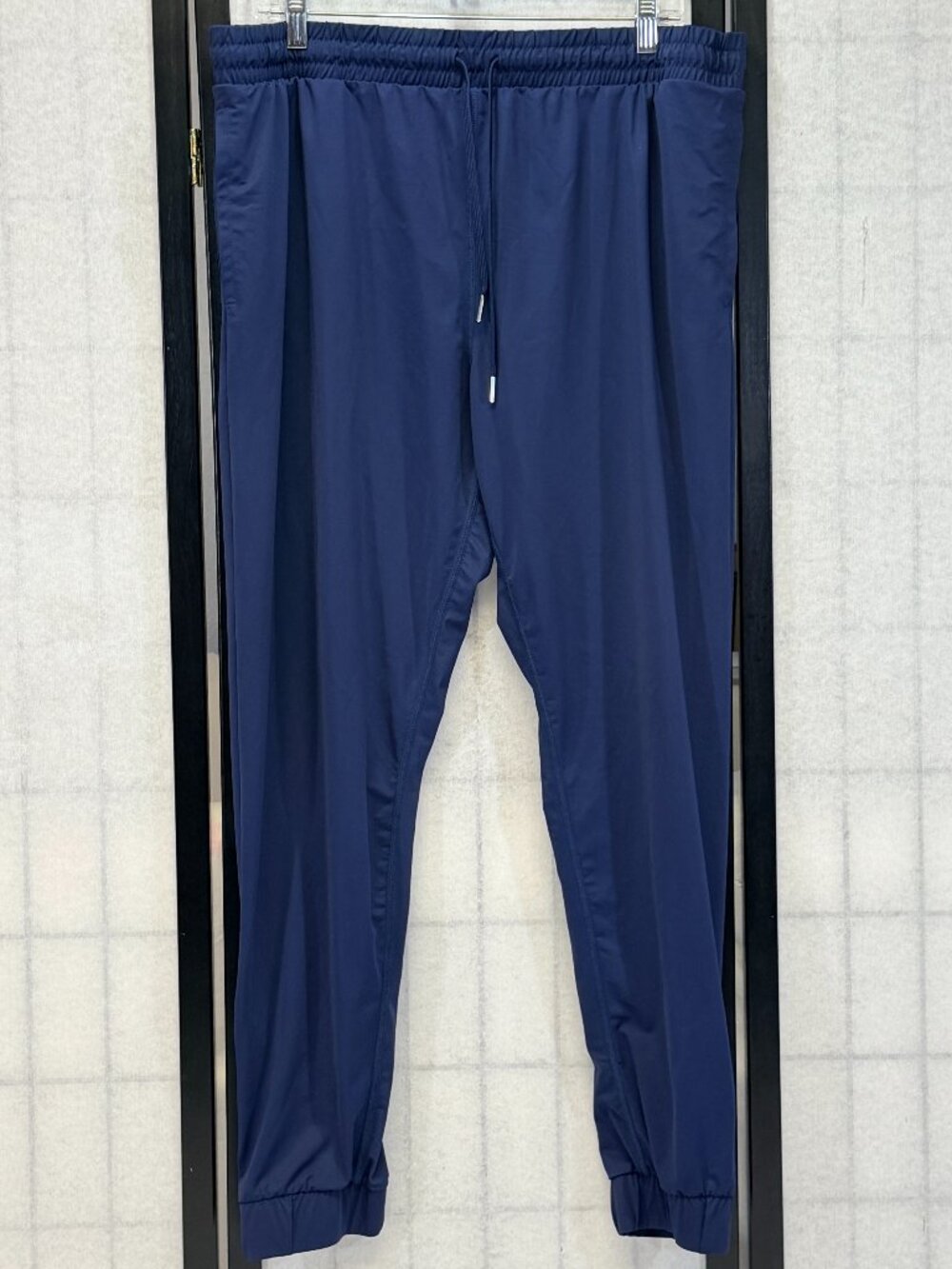 Zyia Active Navy Joggers XXXL Pull On Drawstring Waist Lightweight Stretch 3XL